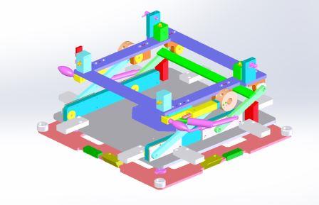 assembly pallet design CAD solidworks