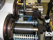 spring press custom machine assembly automation precision pneumatic control hydraulic fixturing positioning