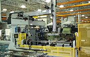 axle welding custom machine process improvement robotic welding cell automation integration installation