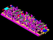 GMAW tooling fixturing jig iterative design reviews build install integrate CAD modeling