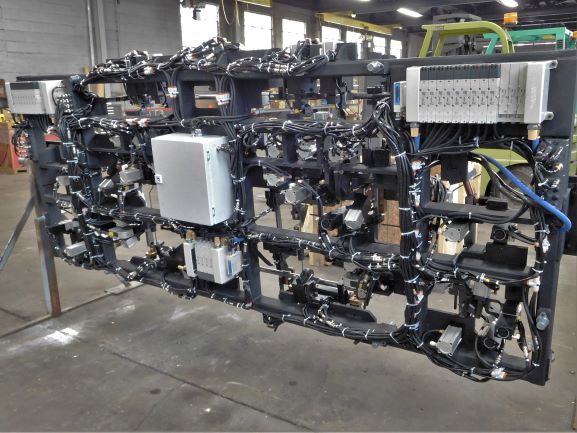 organized shielded wiring tubing plc programming machine building electric safety circuit control electrical design schematic spatter protection welding jig tooling fixture mig gmaw rsw spot