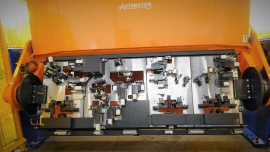 Interchangeable Weld Tooling Plates on Frame